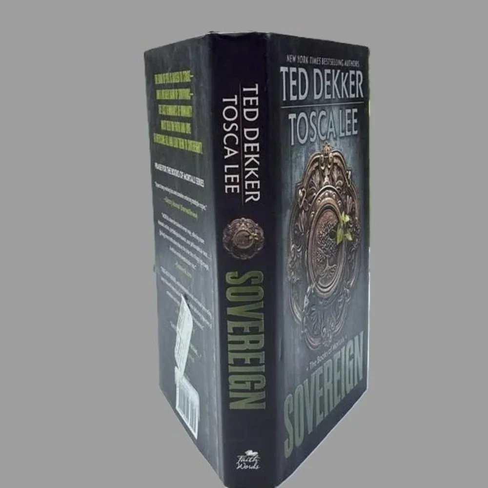 Sovereign Ted Dekker Tosca Lee Hardcover Book 3 Books of Mortals 1